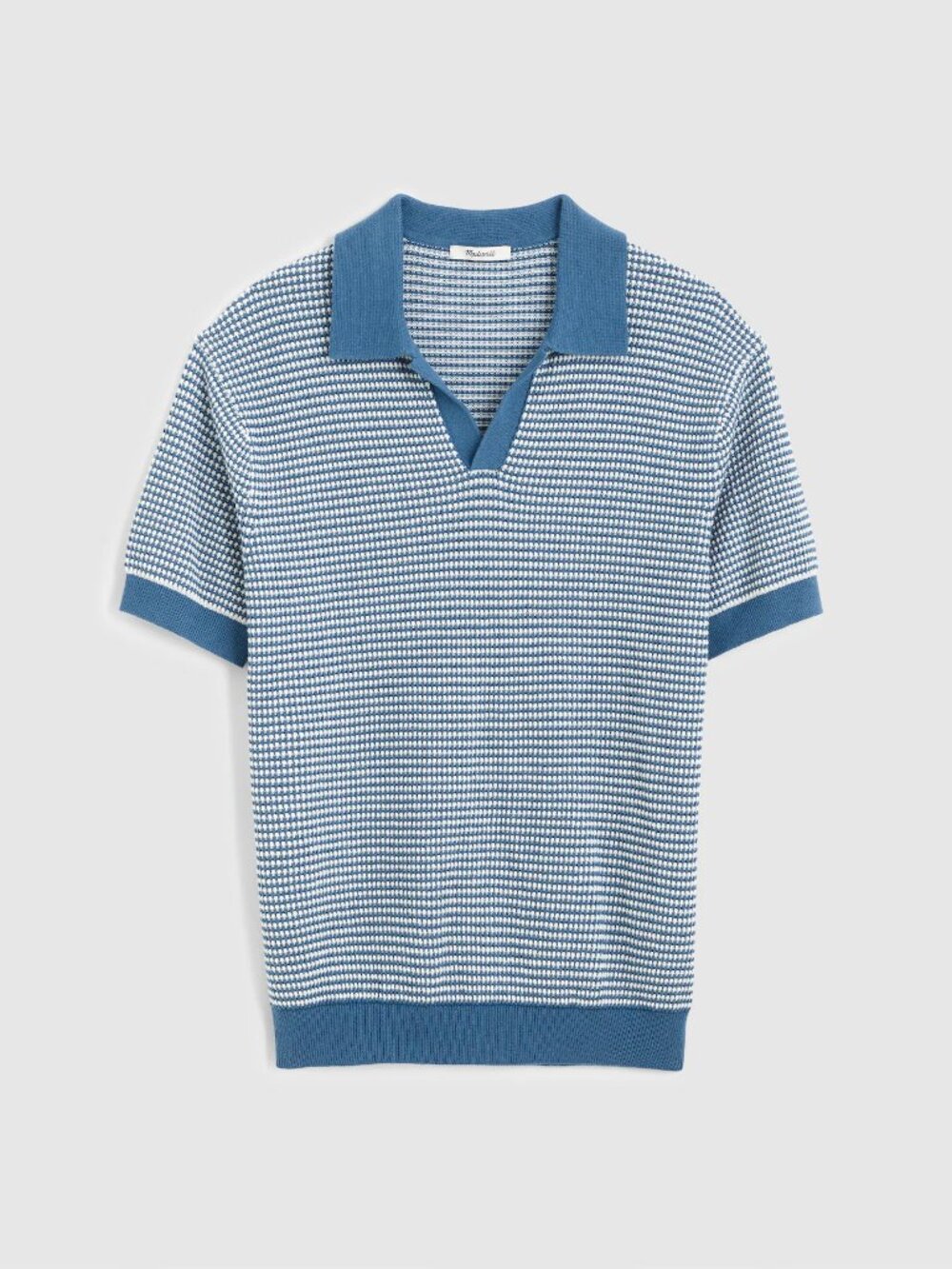 Madewell Textured Blend Sweater Polo